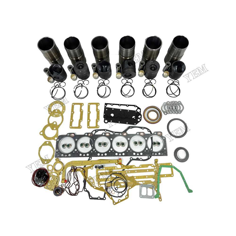 YEM Parts high quality 6LT9.3 Overhaul Kit With Gasket Set For Cummins 6LT9.3 Engine For Cummins