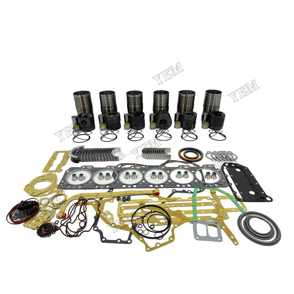 YEM Parts 6LT9.3 Overhaul Rebuild Kit With Gasket Set Bearing For Cummins For Cummins