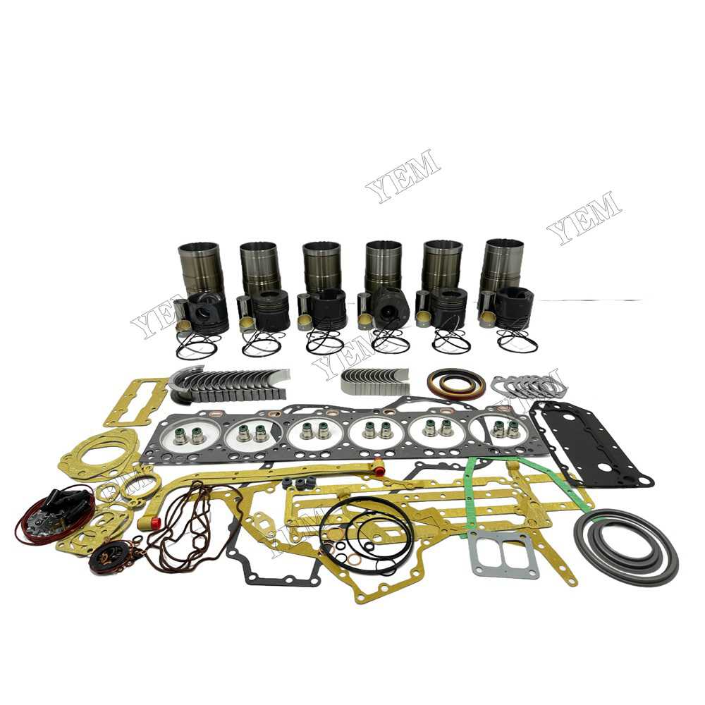 YEM Parts 6LT9.3 Overhaul Rebuild Kit With Gasket Set Bearing For Cummins For Cummins