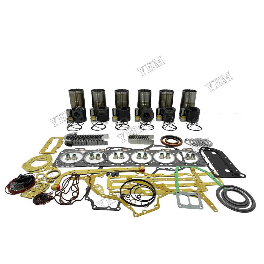 YEM Parts 6LT9.3 Overhaul Rebuild Kit With Gasket Set Bearing For Cummins For Cummins