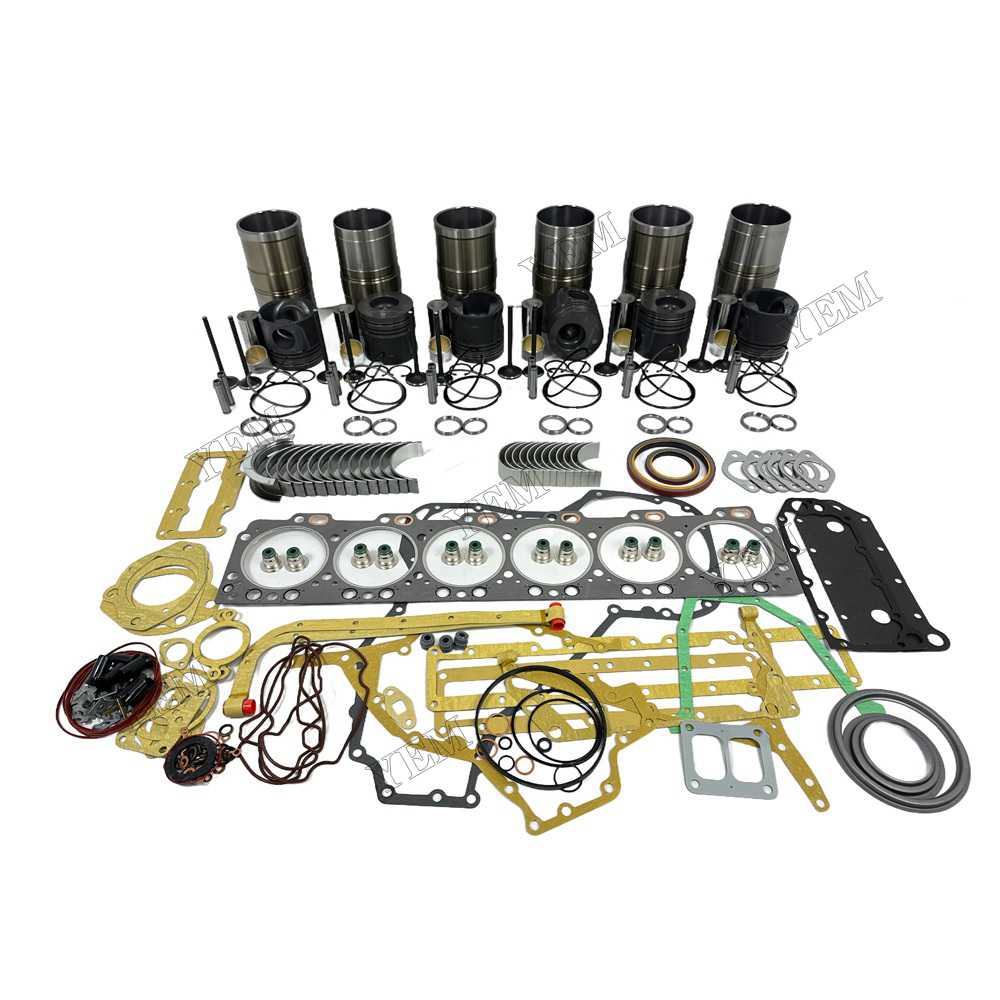 YEM Parts 6LT9.3 Overhaul Rebuild Kit With Gasket Set Bearing-Valve Train For Cummins