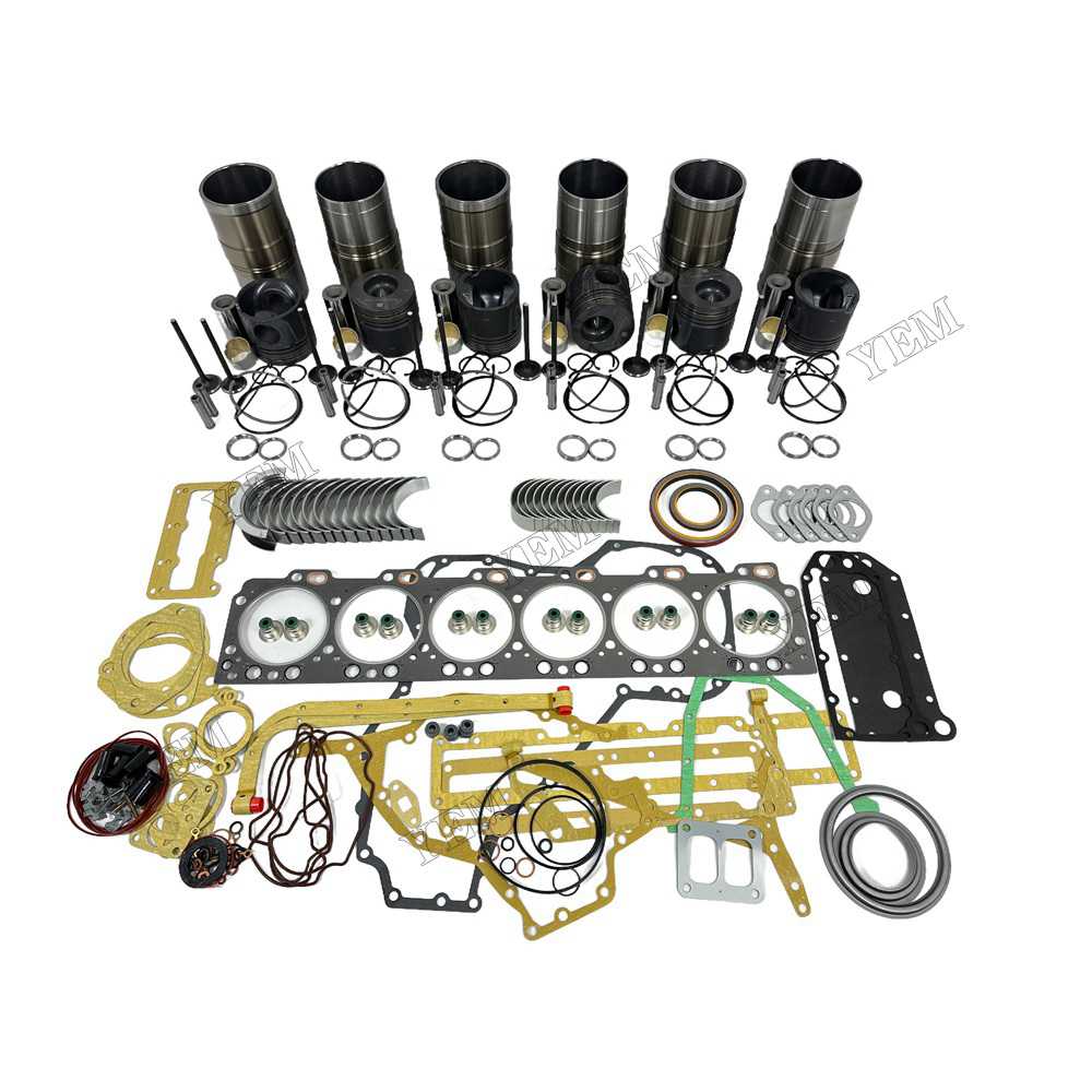 YEM Parts 6LT9.3 Overhaul Rebuild Kit With Gasket Set Bearing-Valve Train For Cummins For Cummins