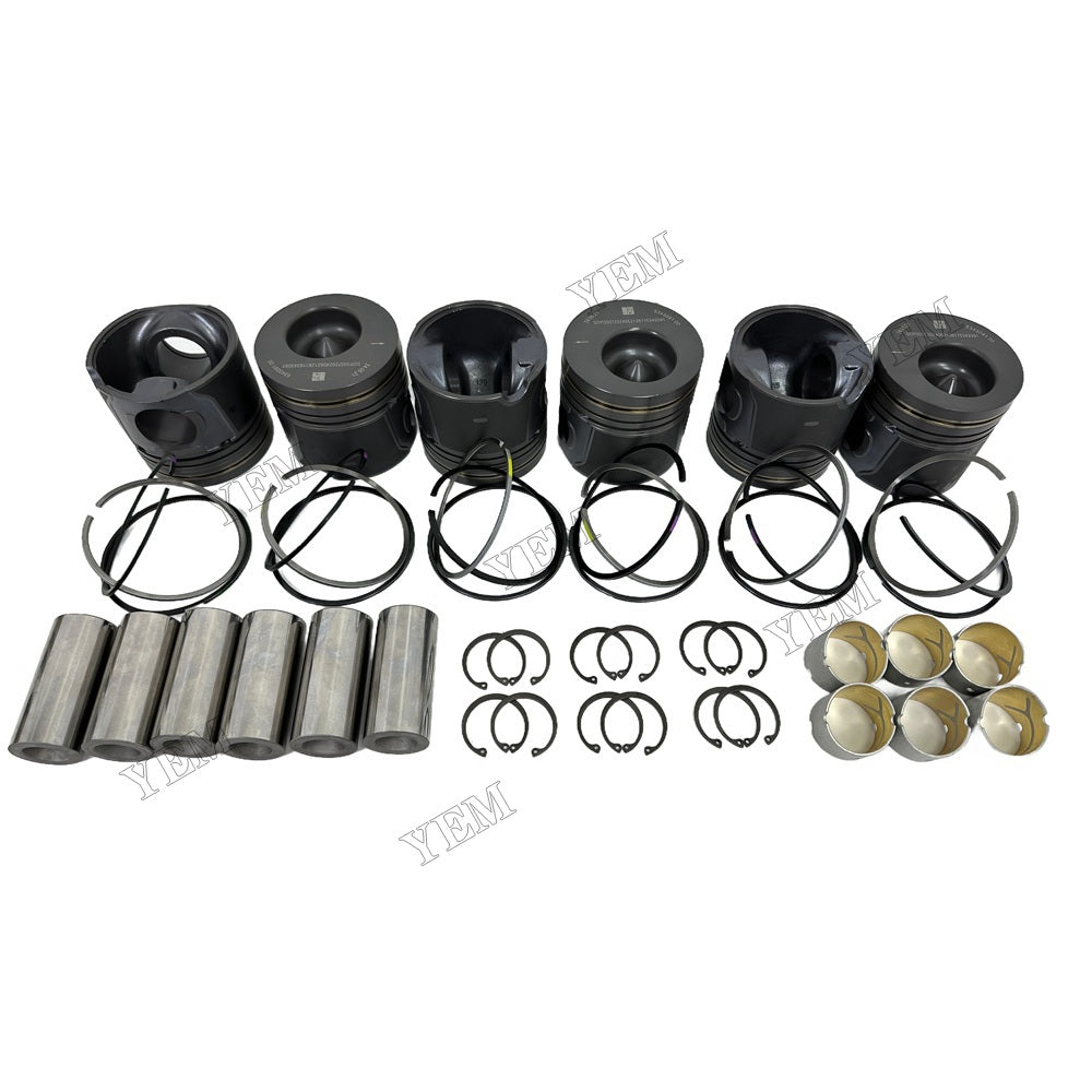 YEM Parts For Cummins Piston and Ring set 6LT9.3 Engine Spare Parts