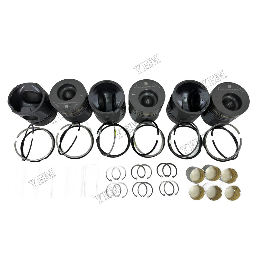 YEM Parts For Cummins Piston and Ring set 6LT9.3 Engine Spare Parts For Cummins