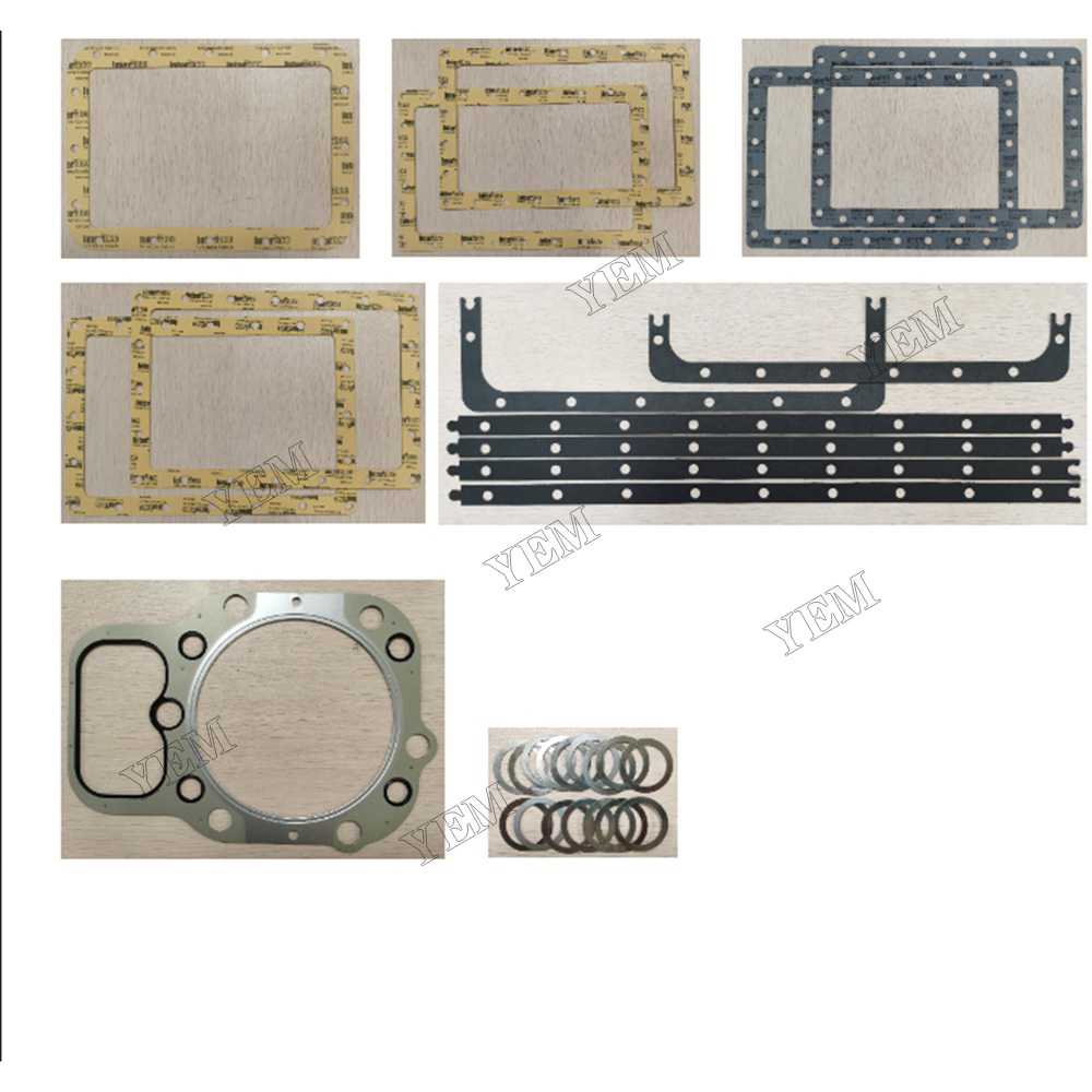 YEM Parts ISBE-6 Full Gasket Kit 4025139 4025138 4089781 For Cummins ISBE-6 Engine For Cummins