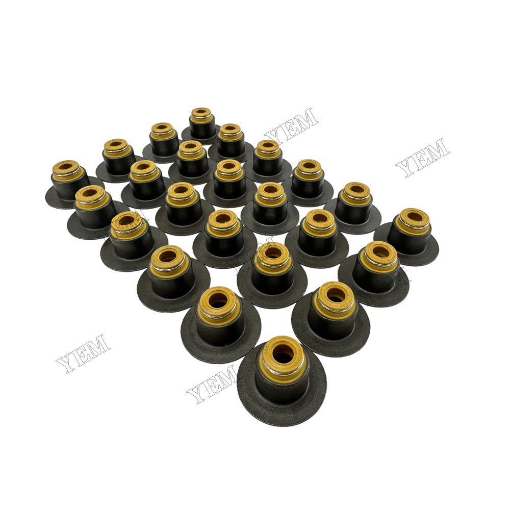 YEM Parts 24 PC For Cummins Valve Oil Seal ISBE6 Engine Spare Parts