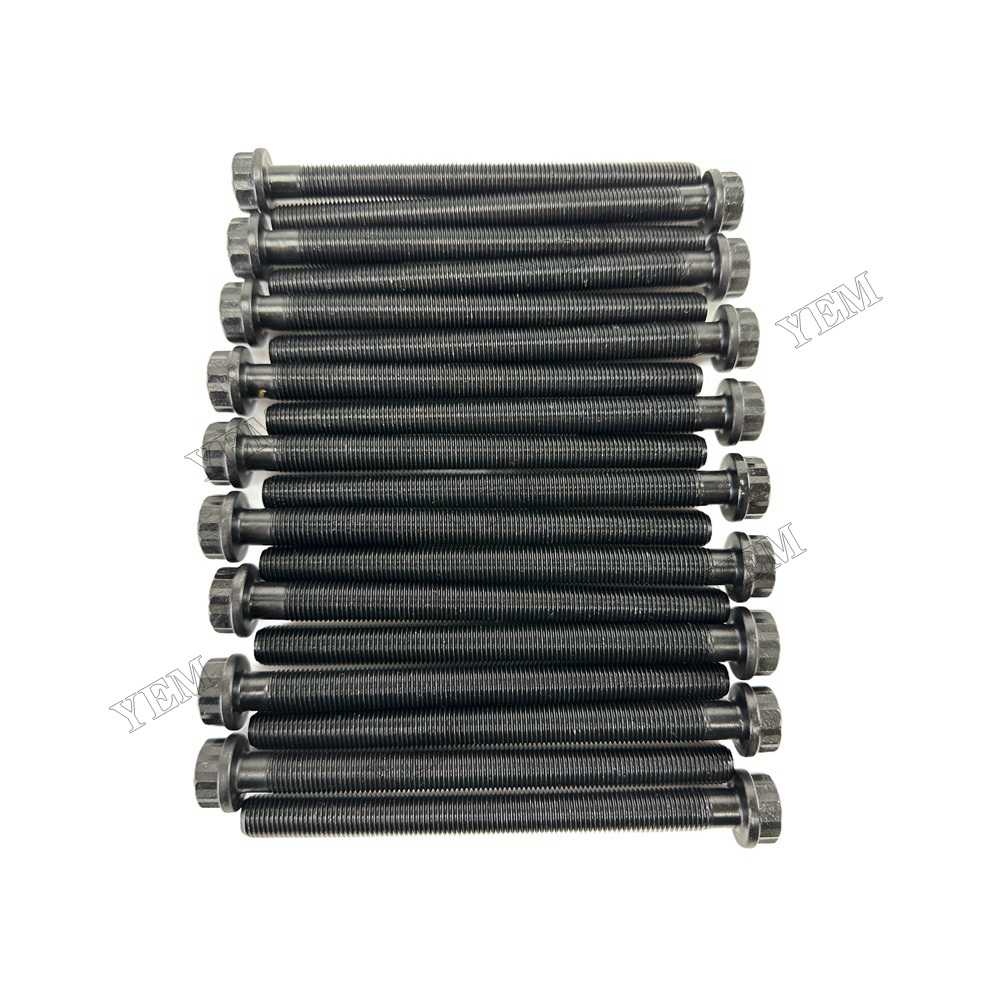 YEM Parts Part Number 120106-00169A 7030263 Head Bolt Set For Doosan D24 Engine For Doosan