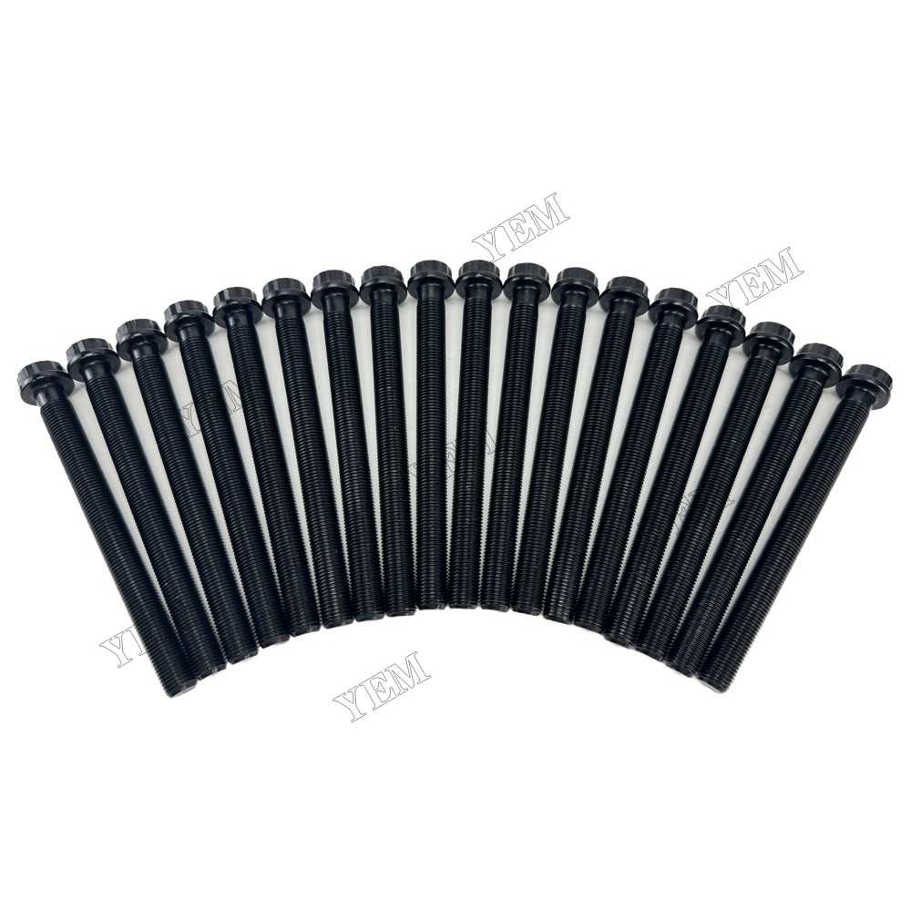 YEM Parts Part Number 120106-00299A Head Bolt Set For Doosan D34 Engine For Doosan