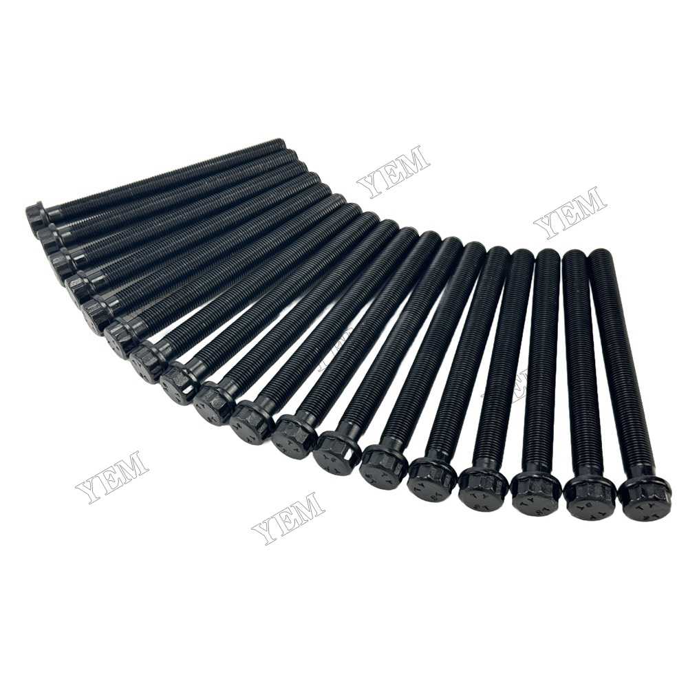 YEM Parts Part Number 120106-00299A Head Bolt Set For Doosan D34 Engine For Doosan