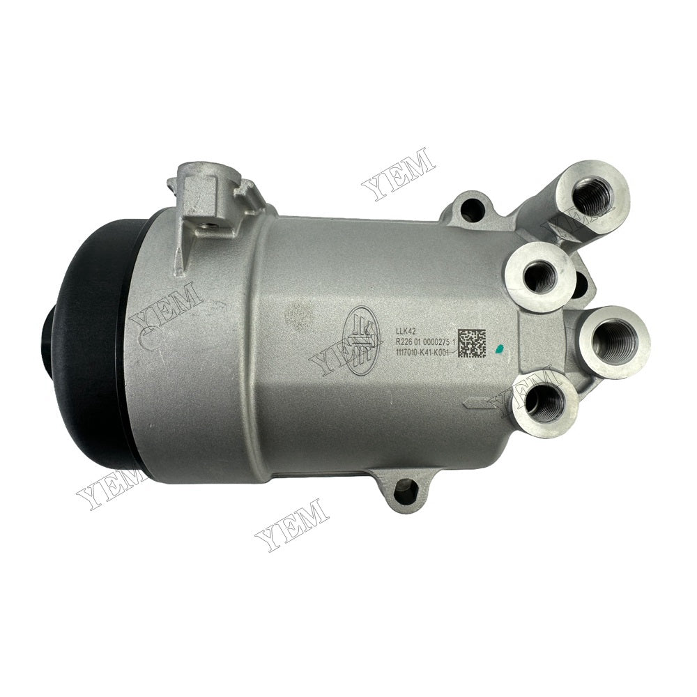 YEM Parts 613201049 Filter Housing for Volvo D7E Engine Fit Compact Wheel Loader For Volvo