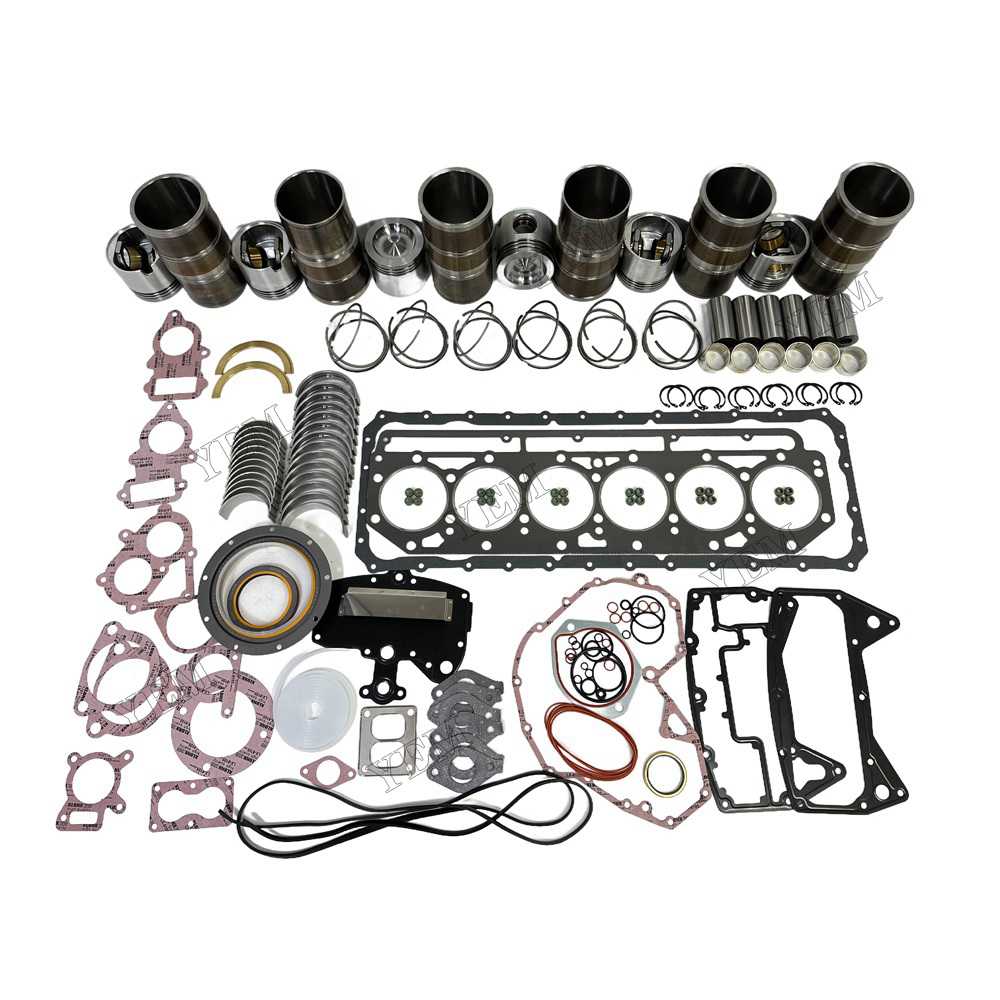 YEM Parts C-9 Overhaul Rebuild Kit With Gasket Set Bearing For Caterpillar C-9 Engine
