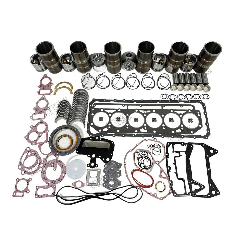 YEM Parts C-9 Overhaul Rebuild Kit With Gasket Set Bearing For Caterpillar C-9 Engine For Caterpillar