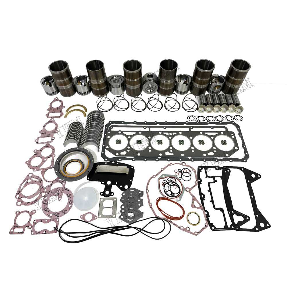 YEM Parts C-9 Overhaul Rebuild Kit With Gasket Set Bearing For Caterpillar C-9 Engine For Caterpillar