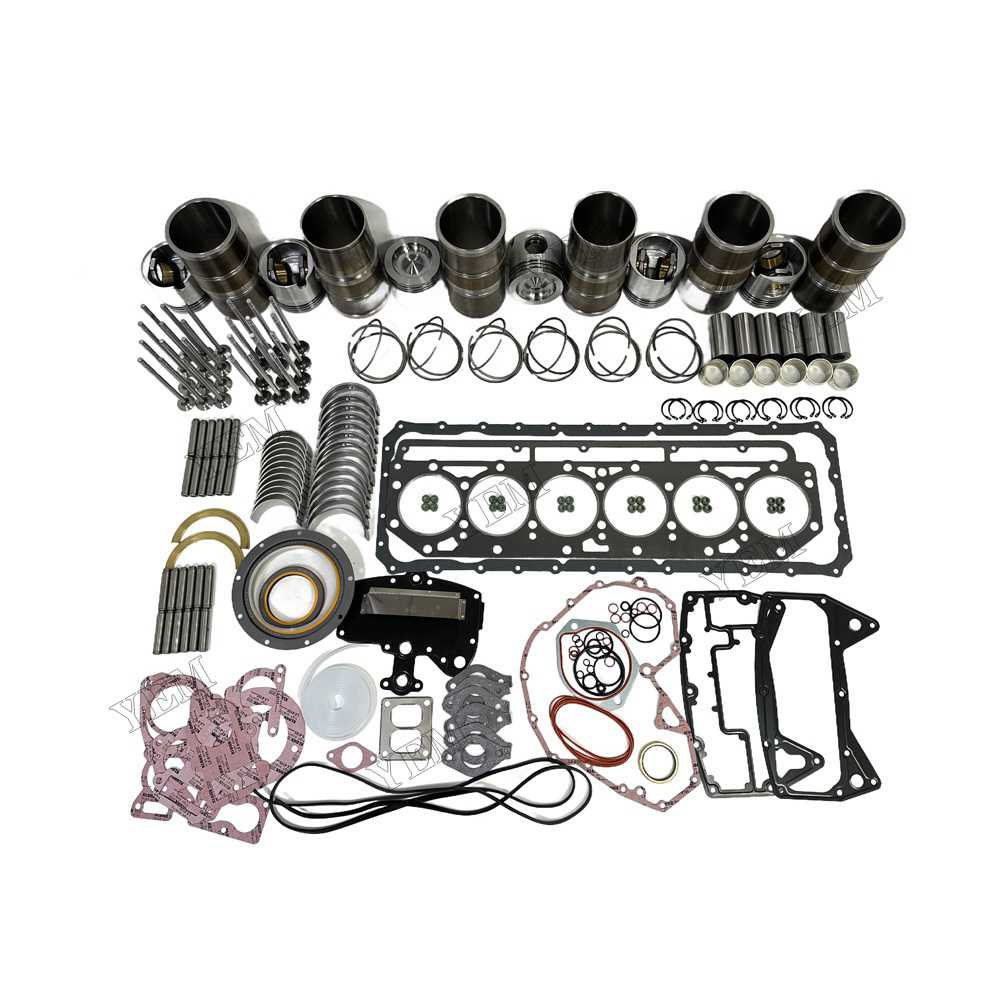 YEM Parts Overhaul Rebuild Kit With Gasket Bearing Valve Set For Caterpillar For Caterpillar