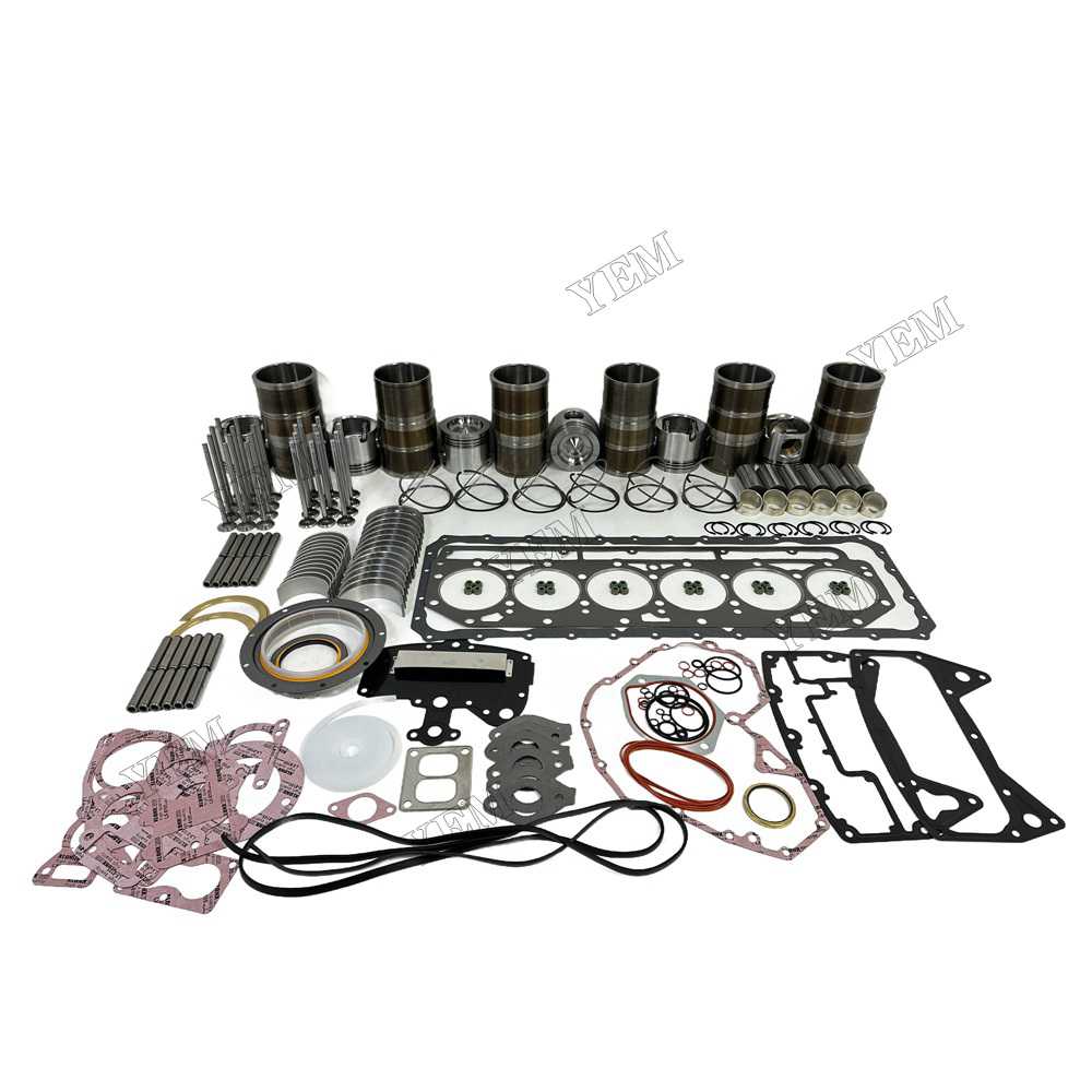 YEM Parts Overhaul Rebuild Kit With Gasket Bearing Valve Set For Caterpillar For Caterpillar