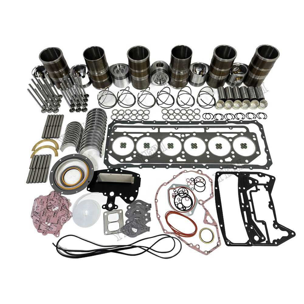 YEM Parts C-9 Overhaul Rebuild Kit With Gasket Set Bearing-Valve Train For Caterpillar