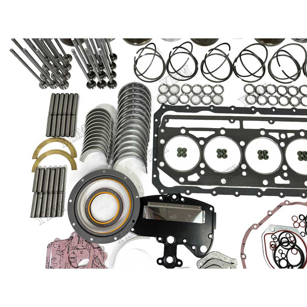 YEM Parts C-9 Overhaul Rebuild Kit With Gasket Set Bearing-Valve Train For Caterpillar For Caterpillar