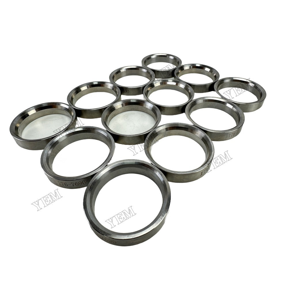 YEM Parts Part Number 176-7690 Exhaust Valve Seat For Caterpillar C-9 Engine For Caterpillar