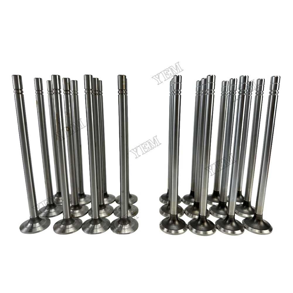 YEM Parts 163-2442241-8383 Intake and exhaust valves For Caterpillar C-9 Engine