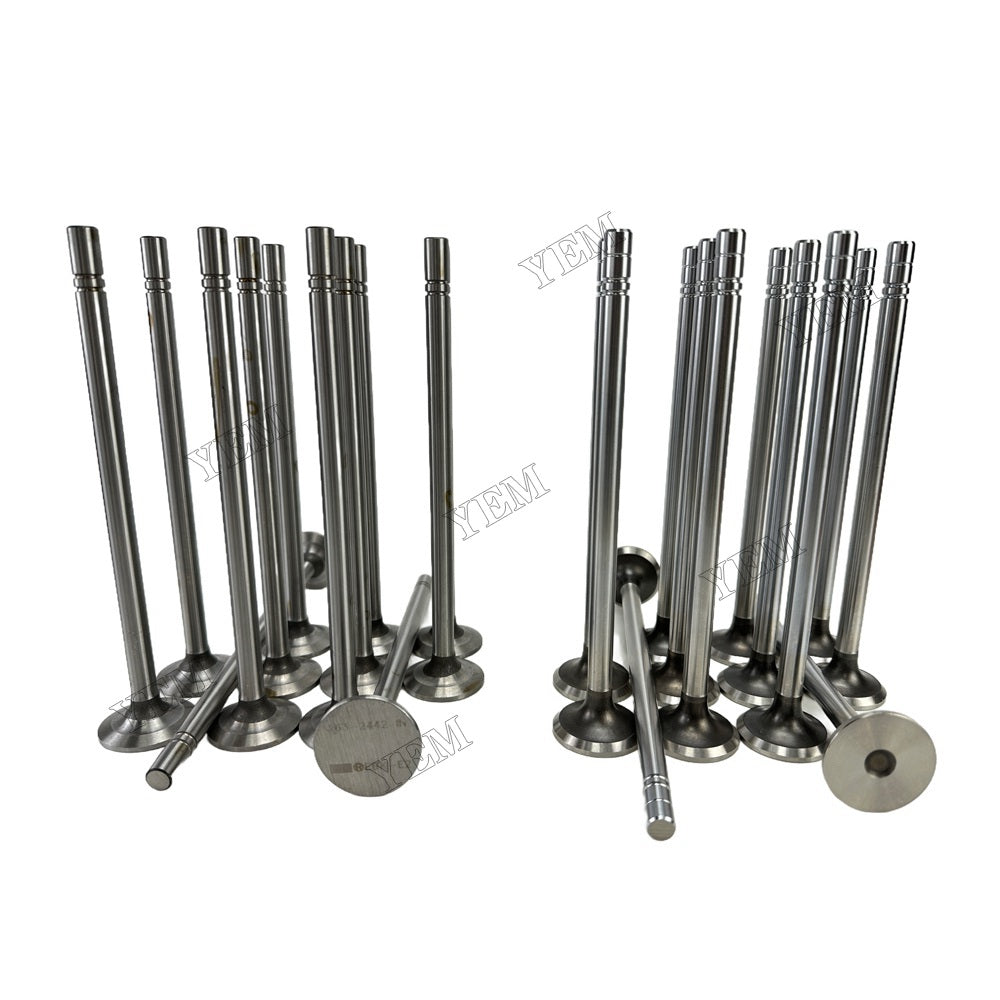 YEM Parts 163-2442241-8383 Intake and exhaust valves For Caterpillar C-9 Engine For Caterpillar