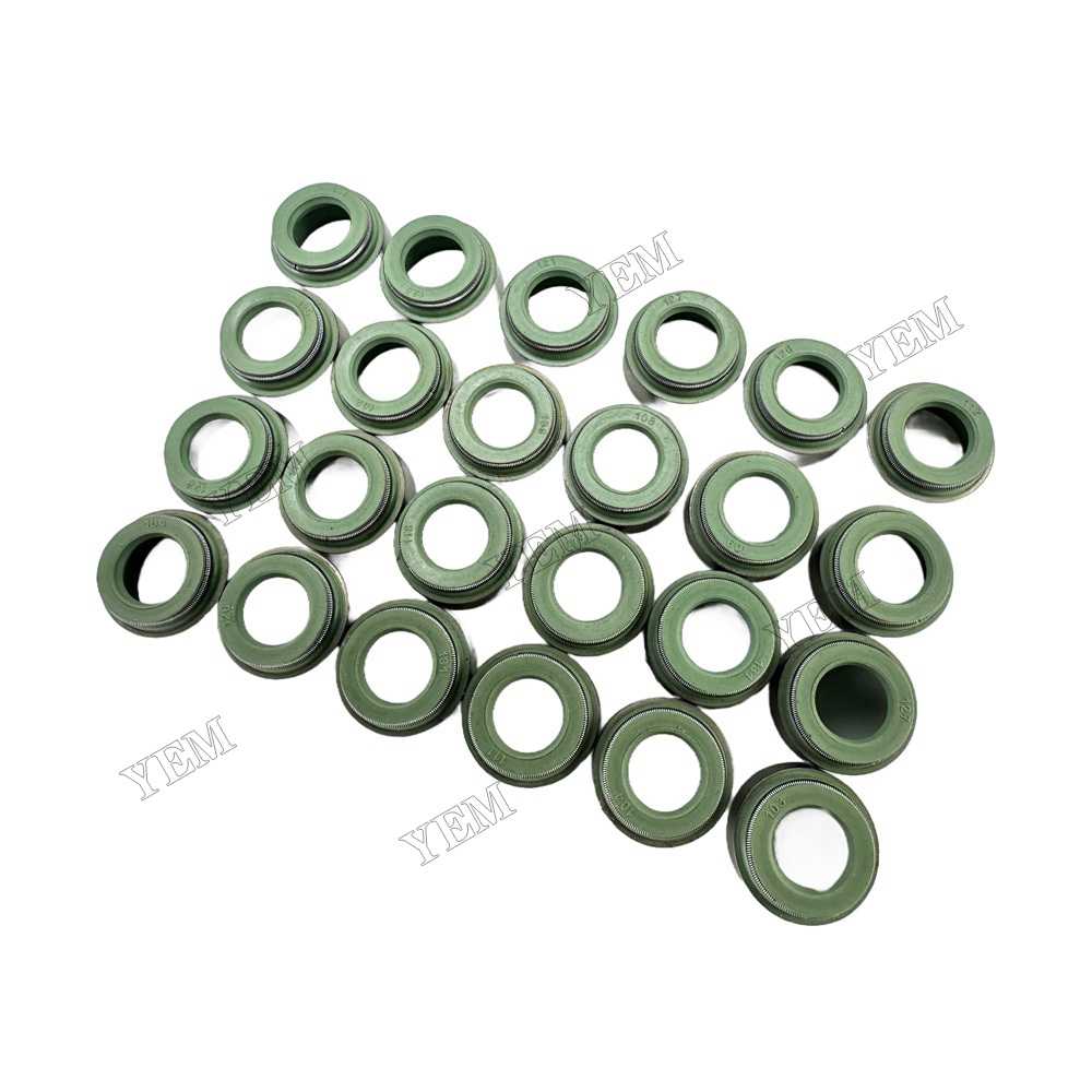 YEM Parts 24 PC For Caterpillar Valve Oil Seal C-9 Engine Spare Parts For Caterpillar