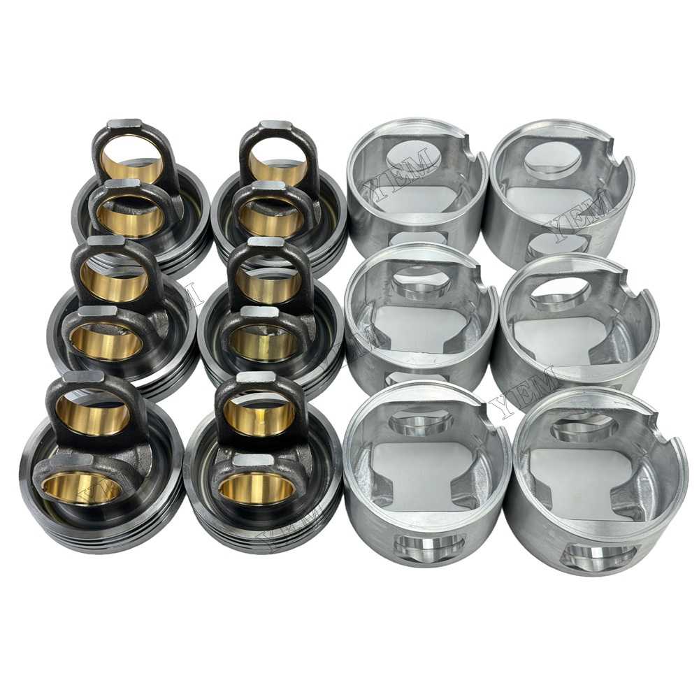 YEM Parts Part Number 324-7380 197-9297 Split piston For Caterpillar C-9 Engine For Caterpillar