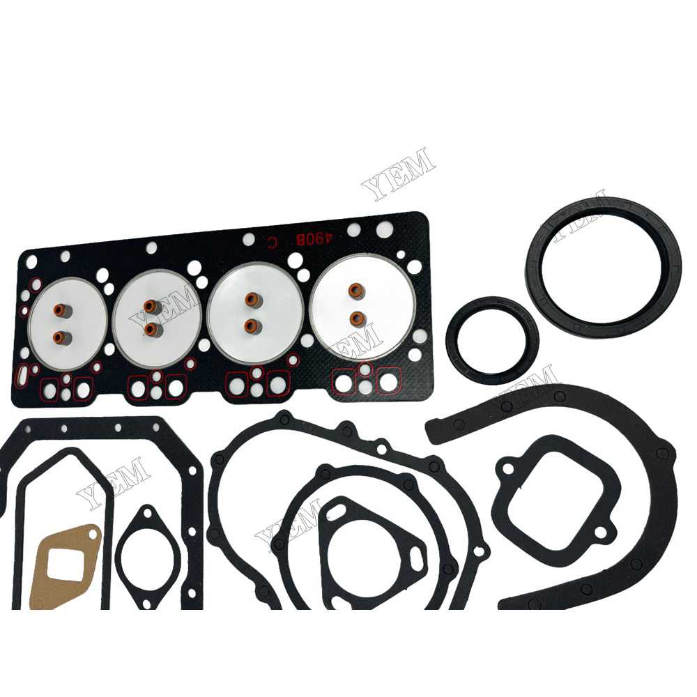 YEM Parts high quality XC490 Full Gasket Kit For Xinchai XC490 Engine For Xinchai