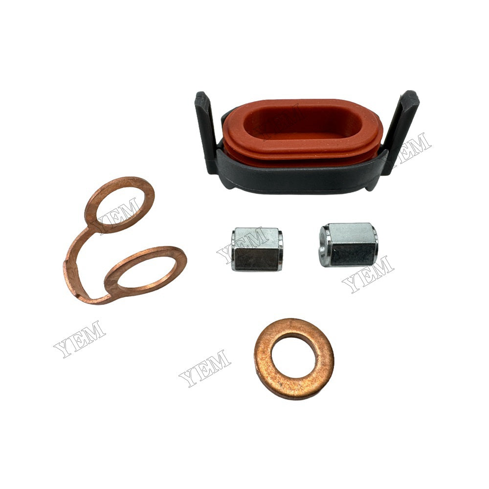 YEM Parts 4PCS 09500-6320 RE530361 RE546783 Fuel Injector For John Deere 4045 Engine For John Deere