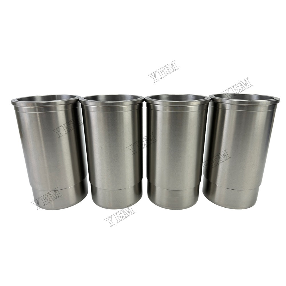 YEM Parts 4PCS For John Deere Cylinder Liner Sleeve 4045 Engine Spare Parts