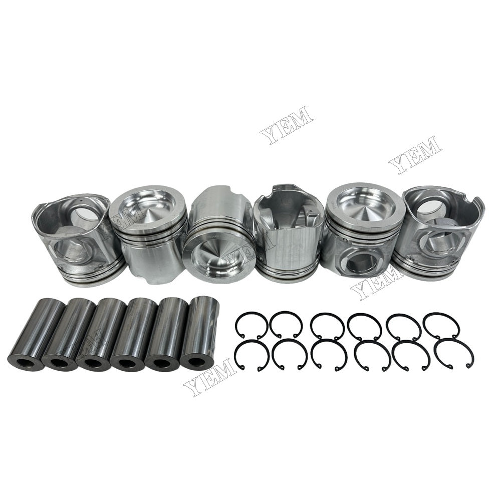 YEM Parts Part Number RE544601+DZ104032+R54114 Pistons STD For John Deere 6068 Engine