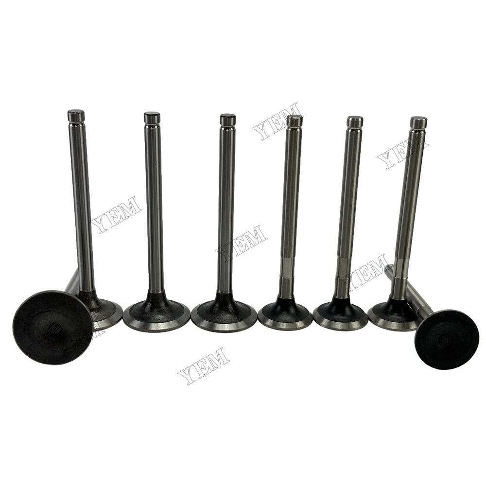 YEM Parts 4PCS For FAWDE Intake and exhaust valves KD488D Engine Spare Parts