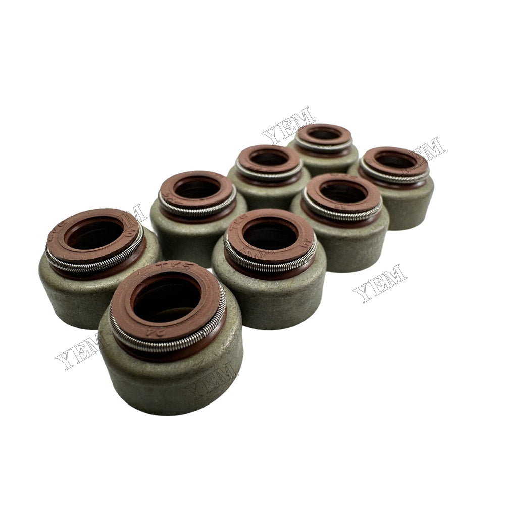 YEM Parts 8PCS For FAWDE Valve Oil Seal KD488D Engine Spare Parts For FAWDE