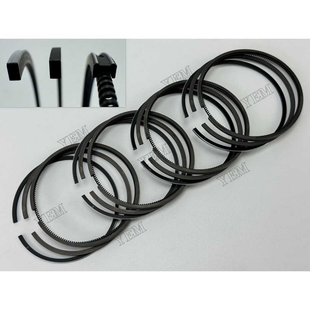 YEM Parts 4PCS For FAWDE Piston Ring STD Size KD488D Engine Spare Parts For FAWDE