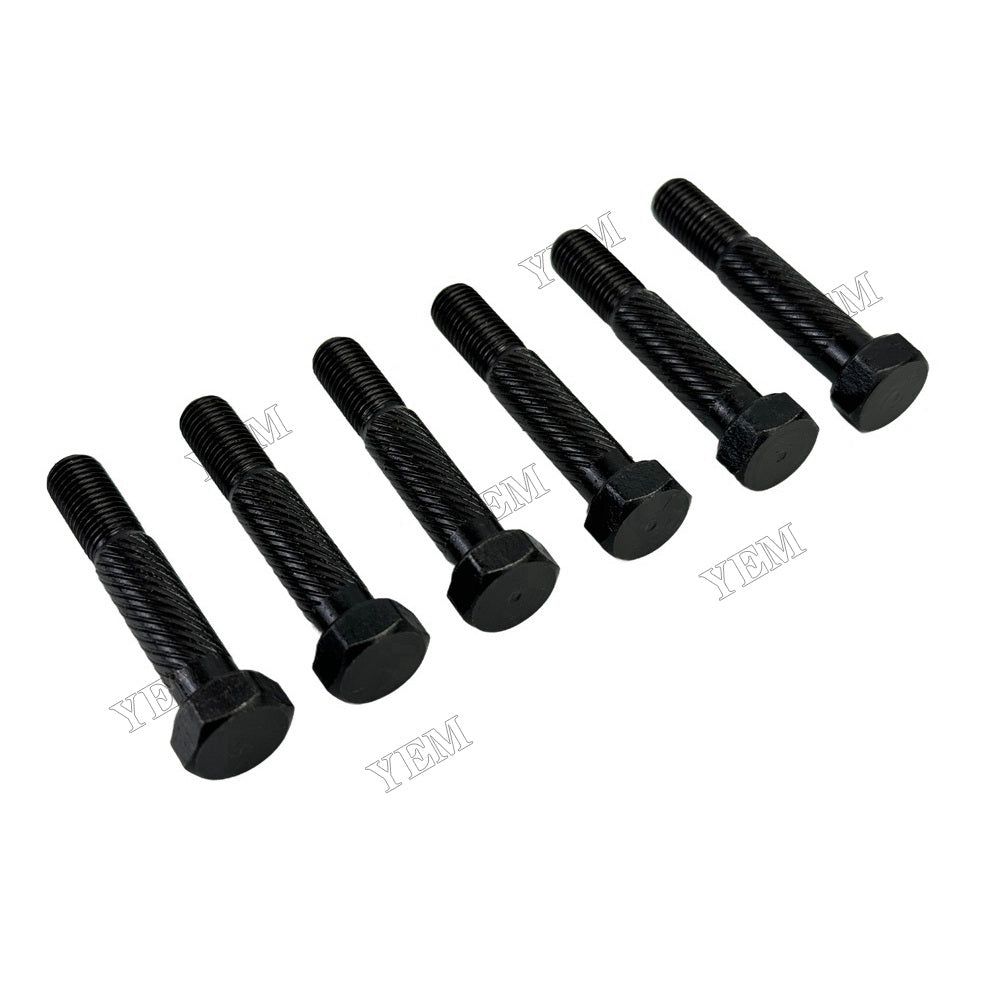 YEM Parts 6PCS16241-22142 16241-22140 Connecting Rod Screw For Kubota D1005 Engine For Kubota