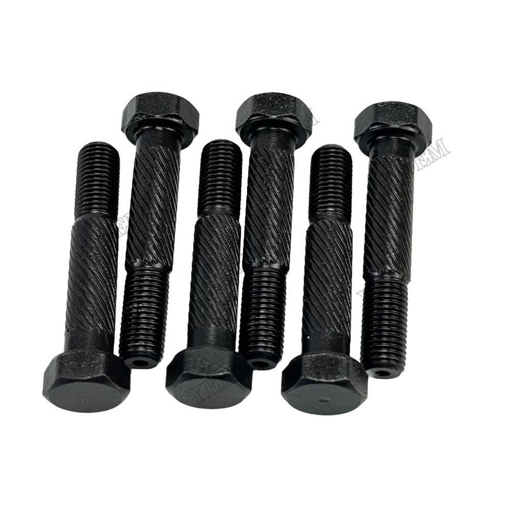 YEM Parts 6PCS16241-22142 16241-22140 Connecting Rod Screw For Kubota D1105 Engine For Kubota