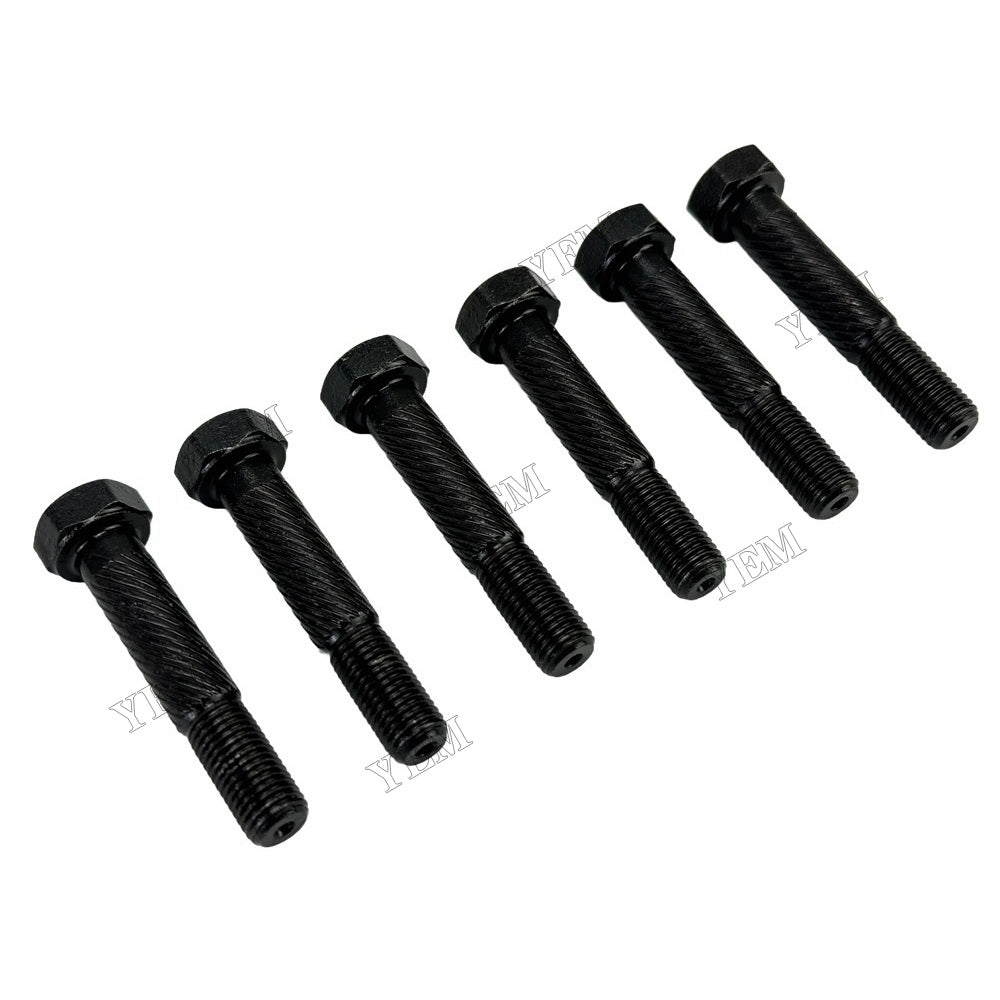 YEM Parts 6PCS16241-22142 16241-22140 Connecting Rod Screw For Kubota D905 Engine