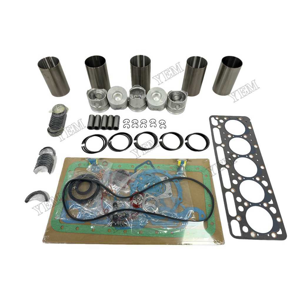 YEM Parts F2302 Overhaul Rebuild Kit With Gasket Set Bearing For Kubota F2302 Engine