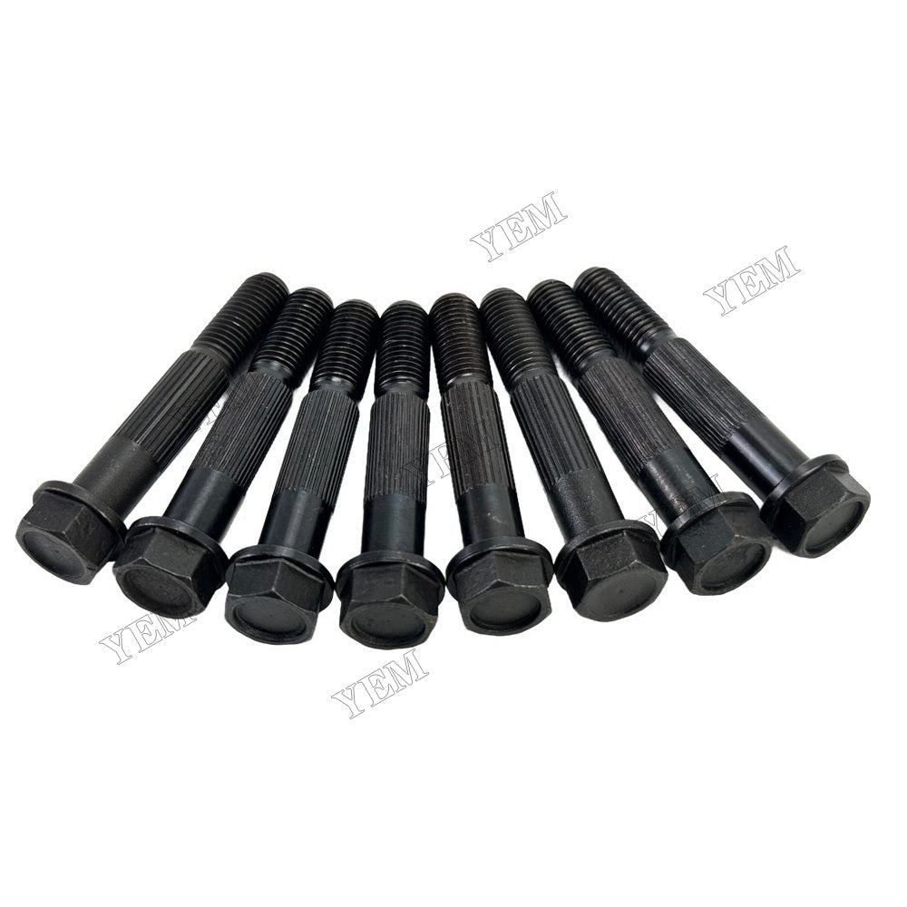YEM Parts 8PCS Part Number 1C010-22142 Connecting Rod Screw For Kubota V3300 Engine For Kubota