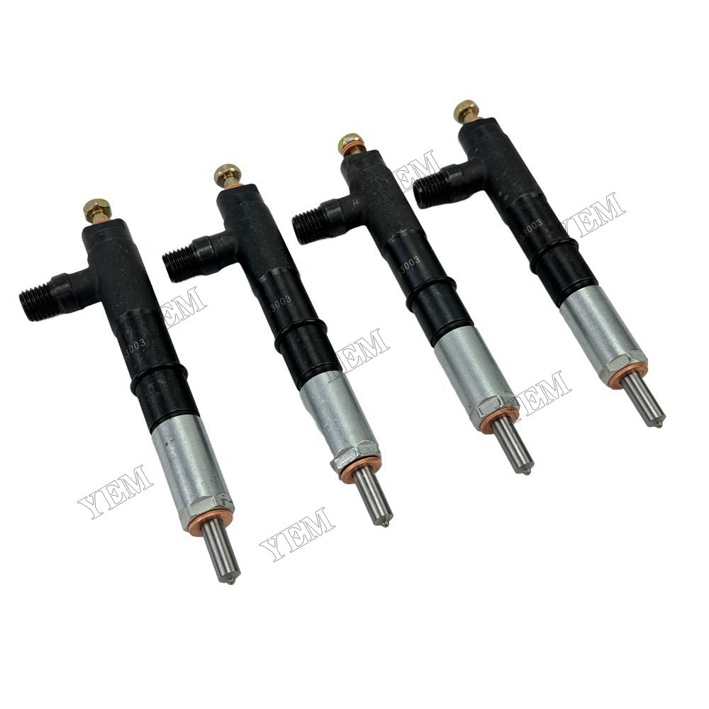 YEM Parts 4PCS Part Number 1G544-53003 669854 Fuel Injector For Kubota V3800 Engine For Kubota