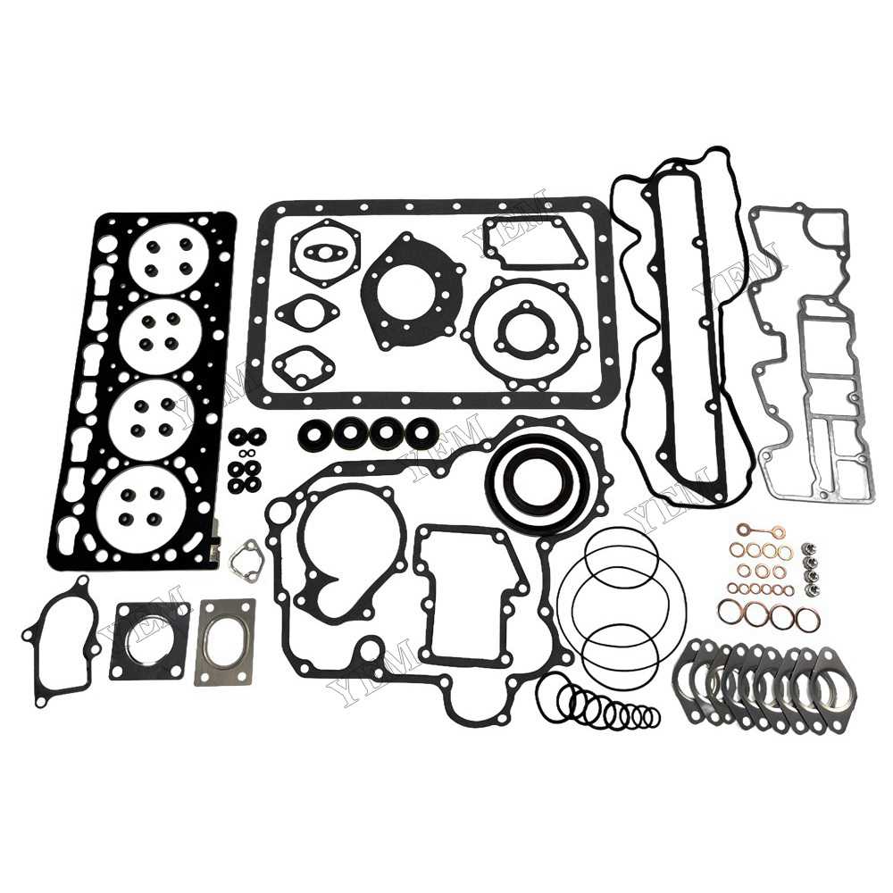 YEM Parts high quality V3800 Full Gasket Kit For Kubota V3800 Excavator Engine