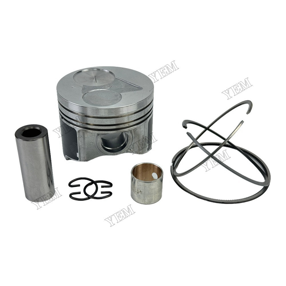 YEM Parts 2PCS H1G81-21112 1G826-21112 1J091-21051 Pistons STD For Kubota Z602 Engine