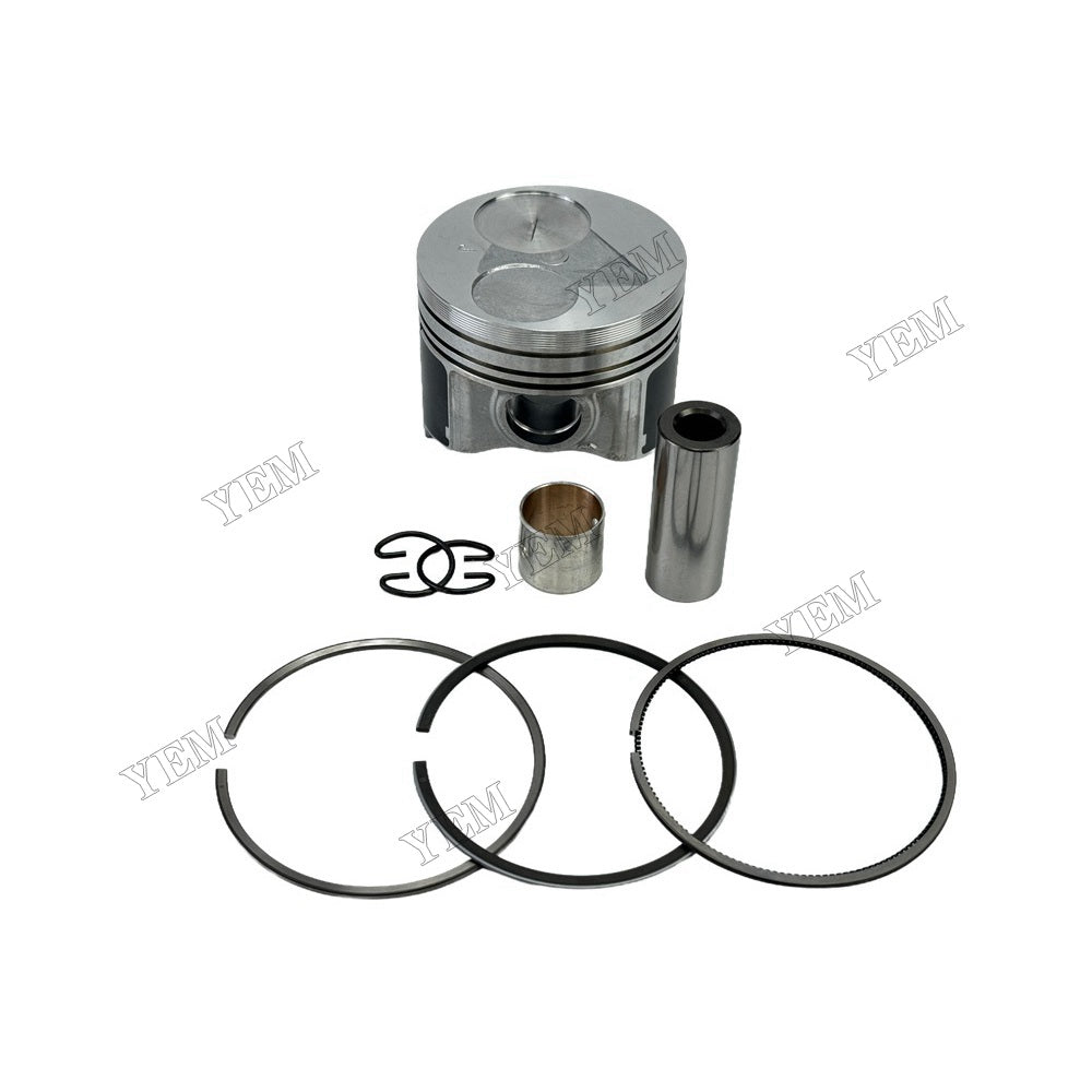 YEM Parts 2PCS H1G81-21112 1G826-21112 1J091-21051 Pistons STD For Kubota Z602 Engine