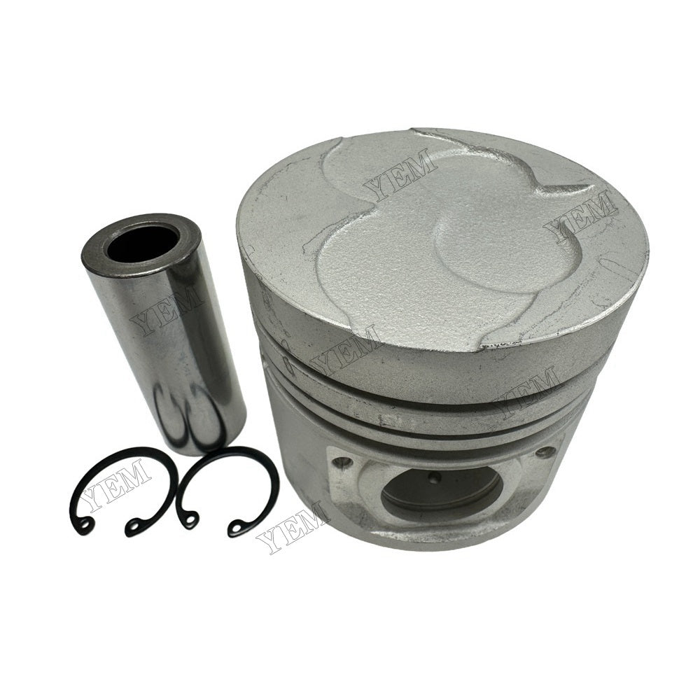 YEM Parts 4PCS For Nissan Piston + pin clip SD33 Engine Spare Parts For Nissan