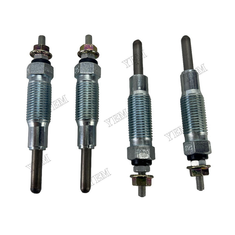 YEM Parts 4PCS For Mitsubishi Glow Plug 4DR50 Engine Spare Parts