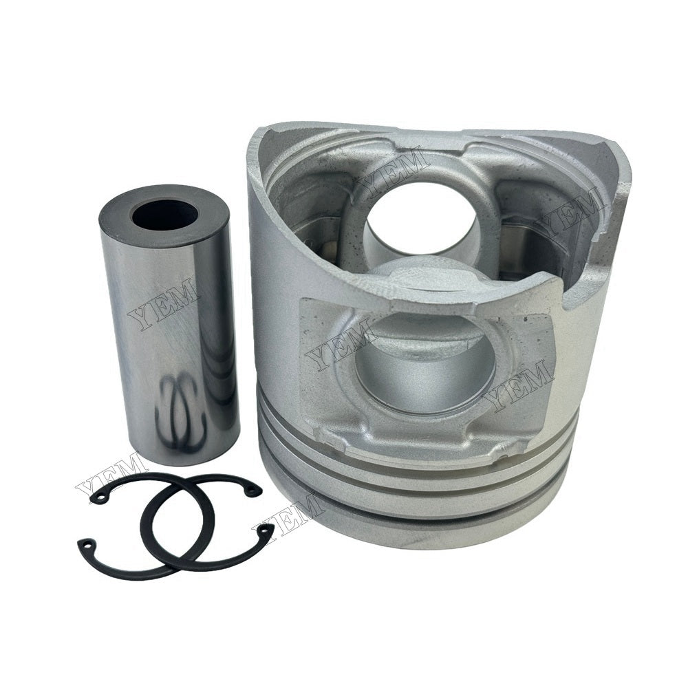 YEM Parts ME300199 ME130957 ME130964 Piston + pin clip For Mitsubishi 6D16 Engine For Mitsubishi