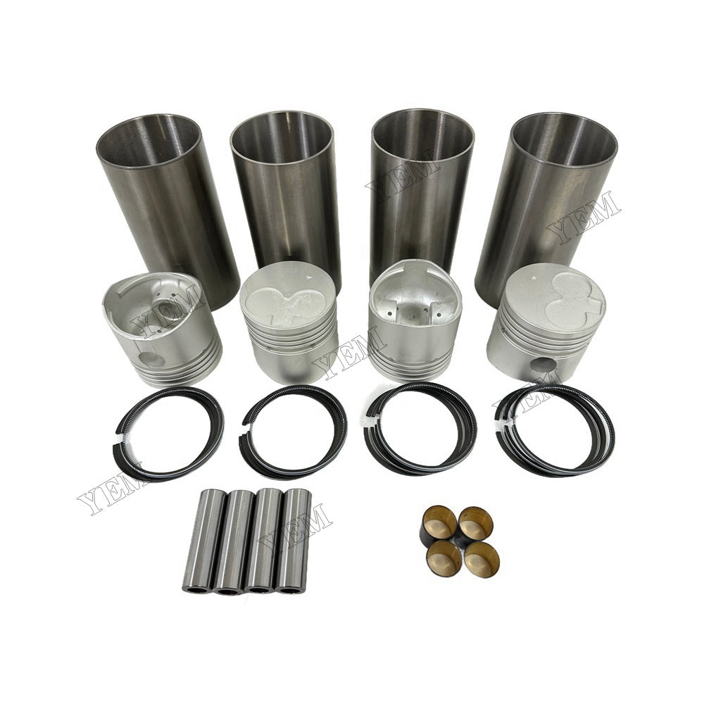 YEM Parts high quality K4D Cylinder Liner Kit For Mitsubishi K4D Truck Engine