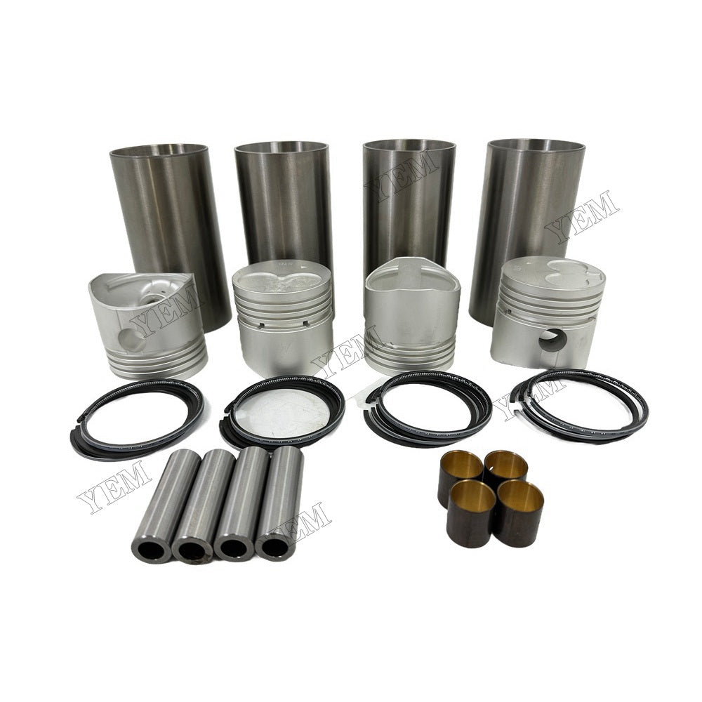 YEM Parts high quality K4D Cylinder Liner Kit For Mitsubishi K4D Truck Engine For Mitsubishi