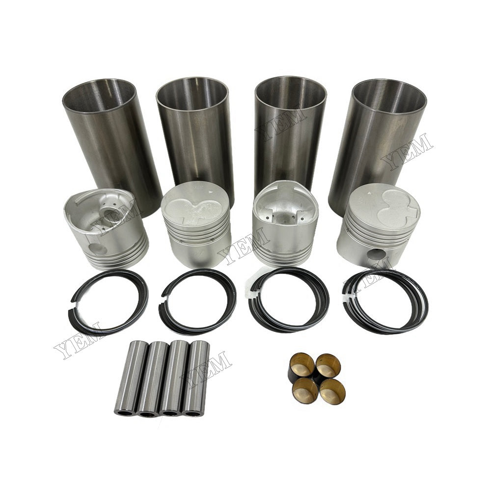 YEM Parts high quality K4D Cylinder Liner Kit For Mitsubishi K4D Truck Engine For Mitsubishi