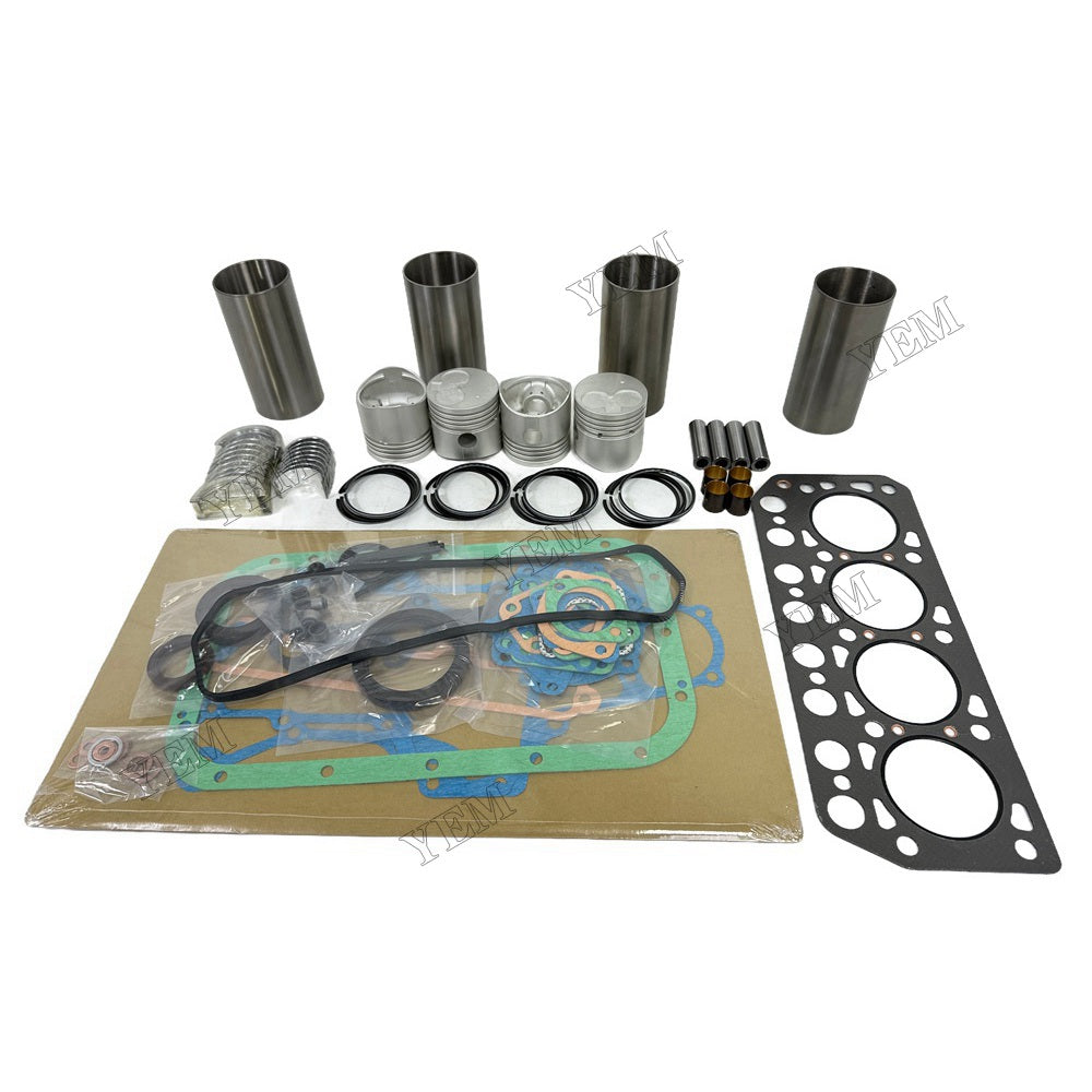 YEM Parts K4D Overhaul Rebuild Kit With Gasket Set Bearing For Mitsubishi K4D Engine