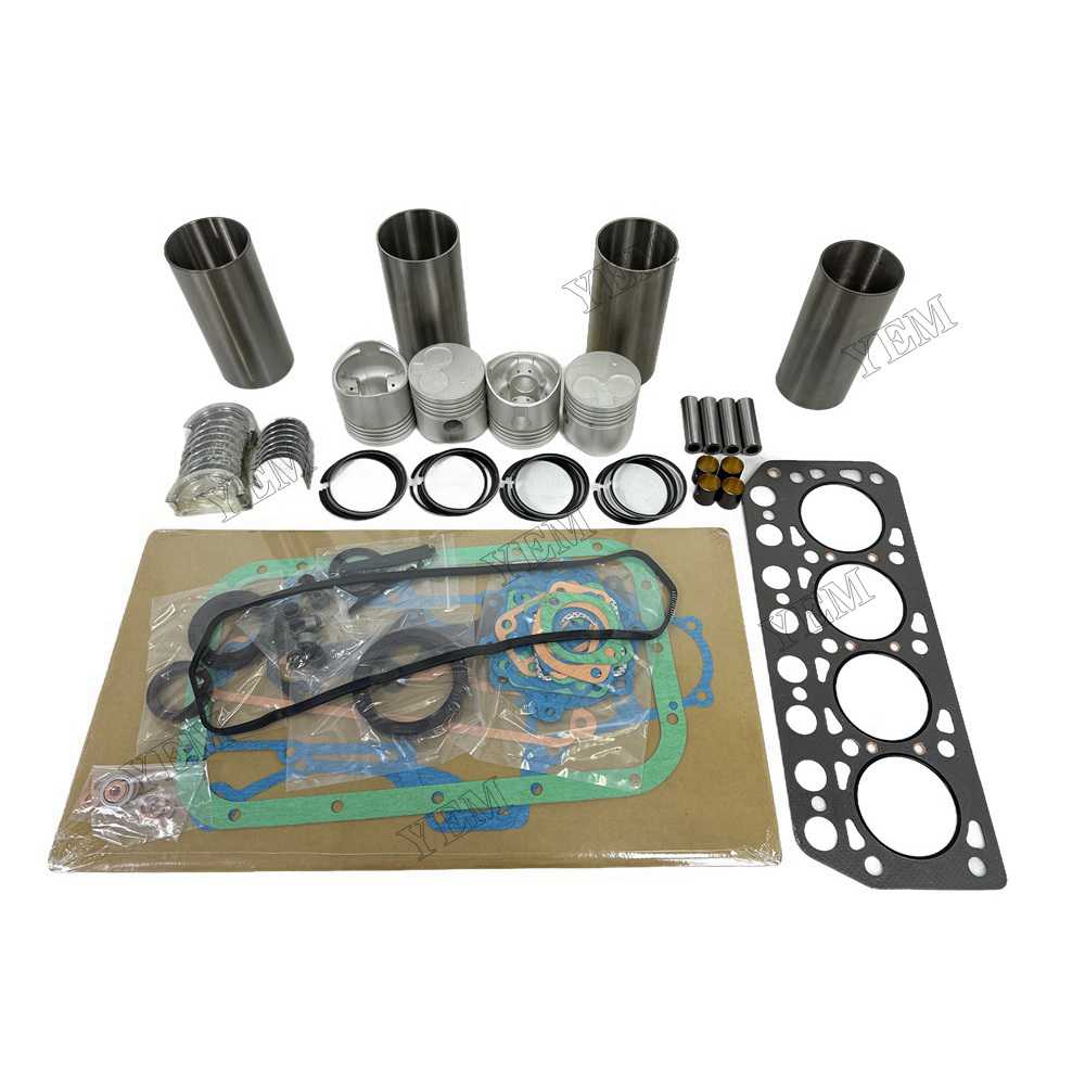 YEM Parts K4D Overhaul Rebuild Kit With Gasket Set Bearing For Mitsubishi K4D Engine For Mitsubishi